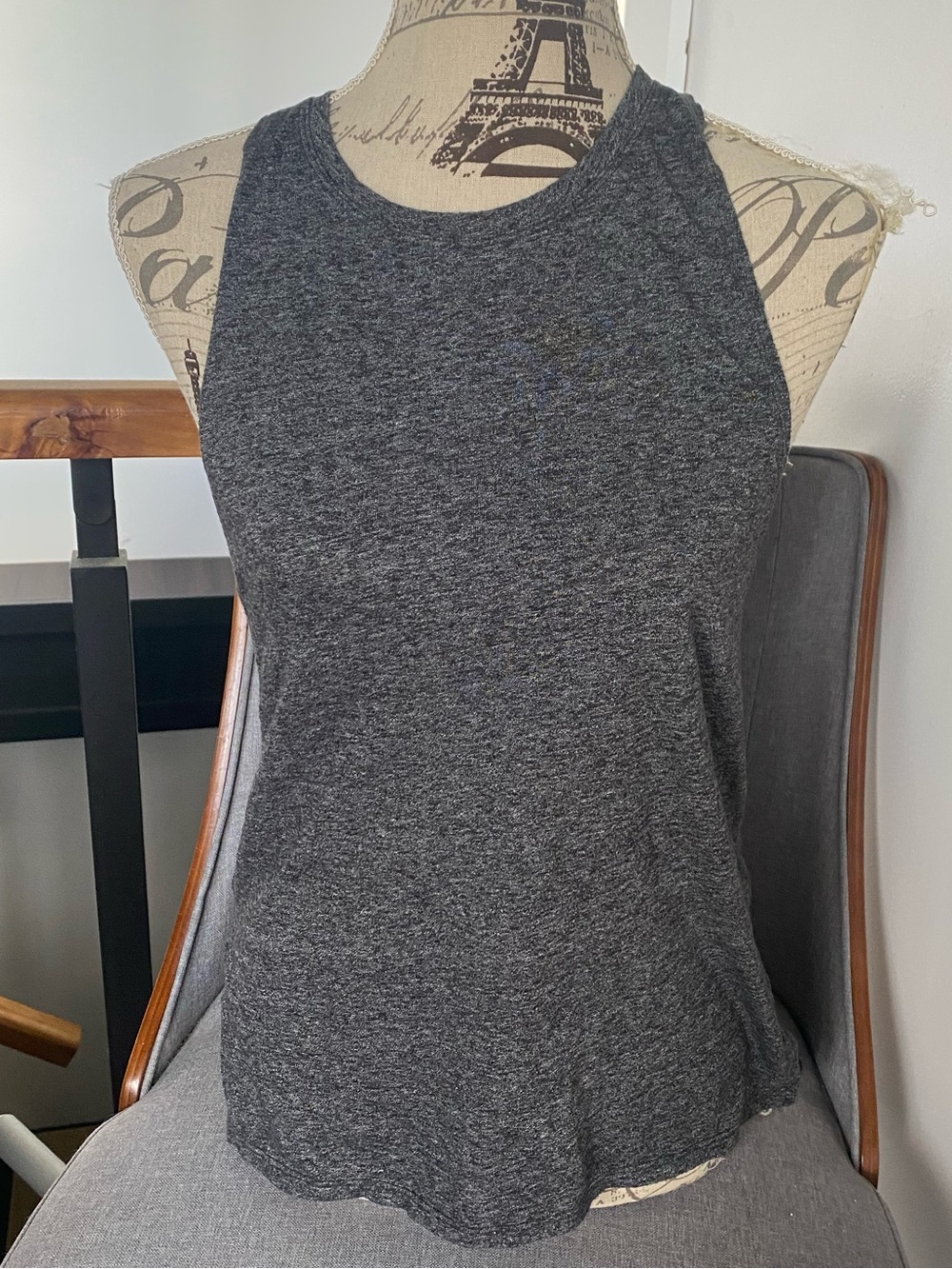 Victoria's Secret Charcoal Gray Racerback Tank